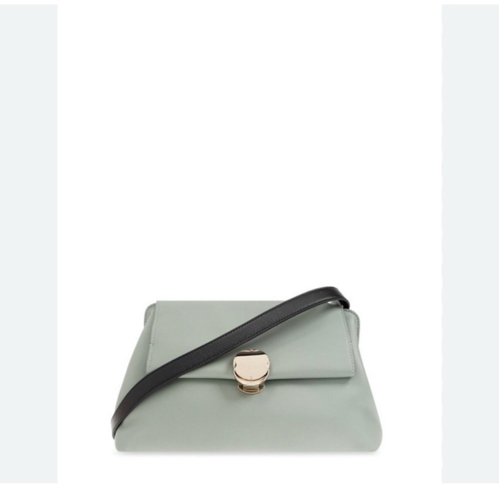 Chloe Penelope Bay Green Shoulder Clutch Bag